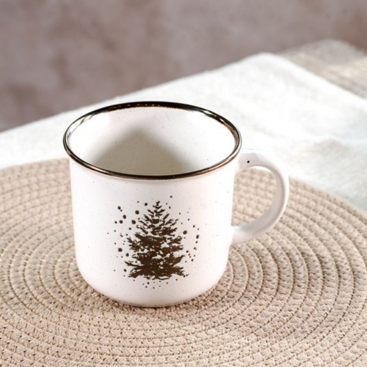 Metallic Tree Mug, Feathered Farmhouse