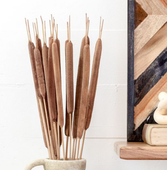 Cattail Bunch, Feathered Farmhouse