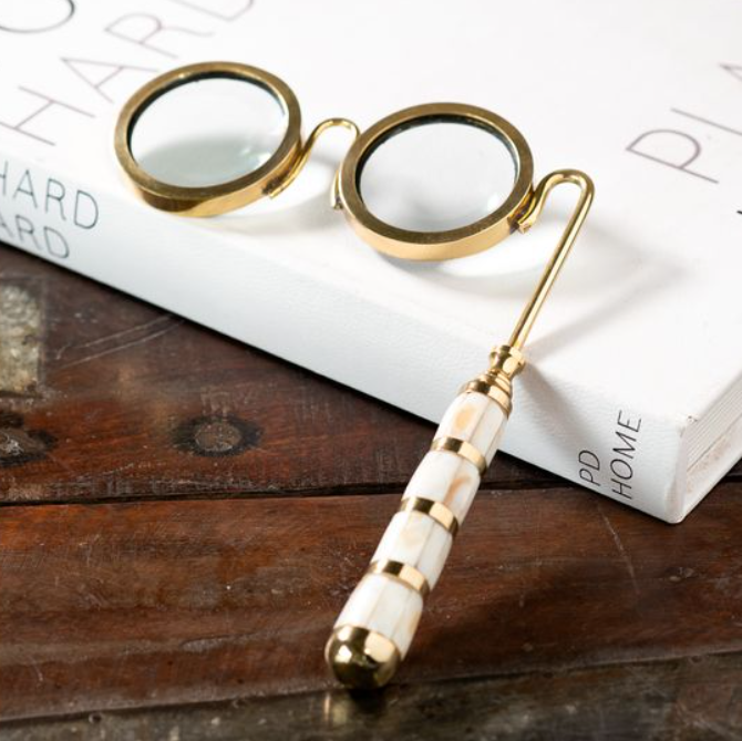 Magnifying Opera Glasses, Feathered Farmhouse