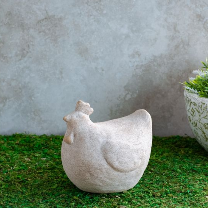 Sand Sitting Hen, Feathered Farmhouse