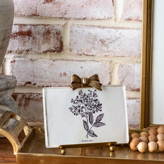 Bow Iron Photo Frame, Feathered Farmhouse
