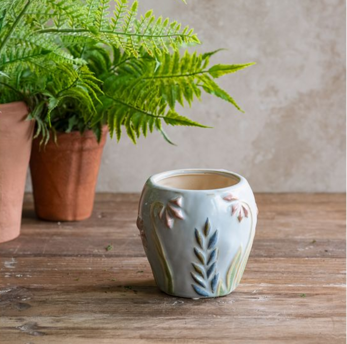 Summer Floral Vase, Feathered Farmhouse