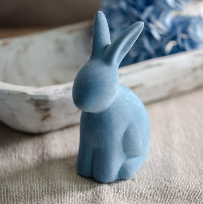 Flocked Bunny, Feathered Farmhouse