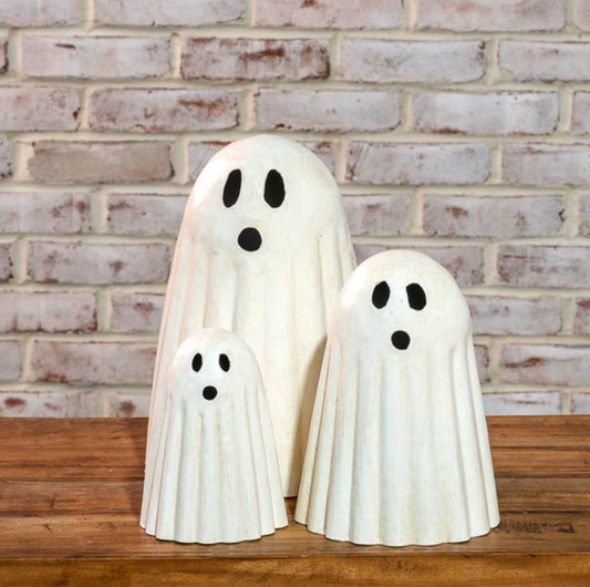 Metal Ghost Decor, Feathered Farmhouse