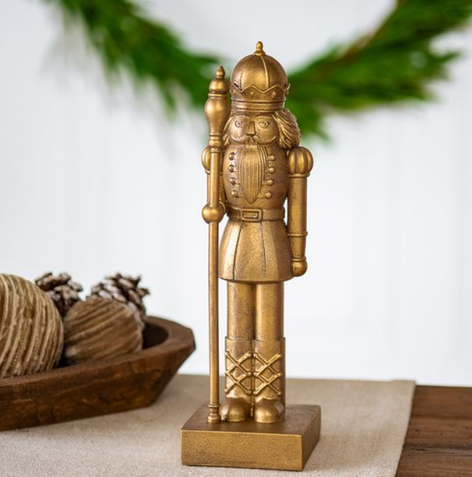 Gold Nutcracker, Feathered Farmhouse
