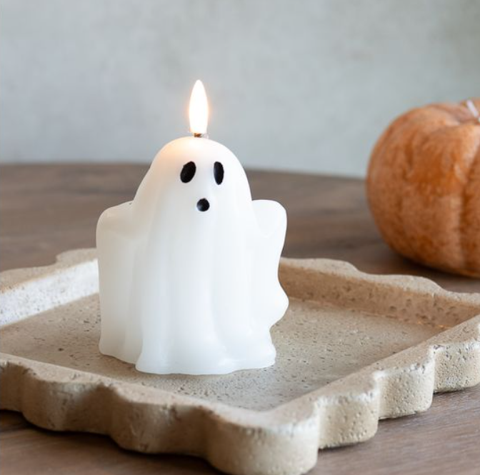 Ghost Candle, Feathered Farmhouse