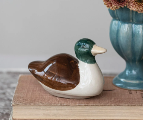 Floating Mallard, Feathered Farmhouse