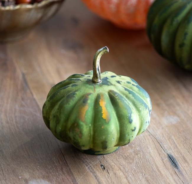 Green Rustic Pumpkin