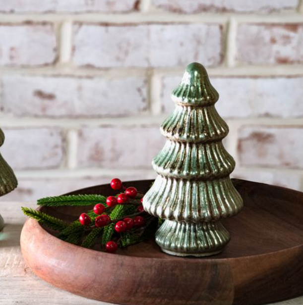 Verdigris Glass Tree, The Feathered Farmhouse