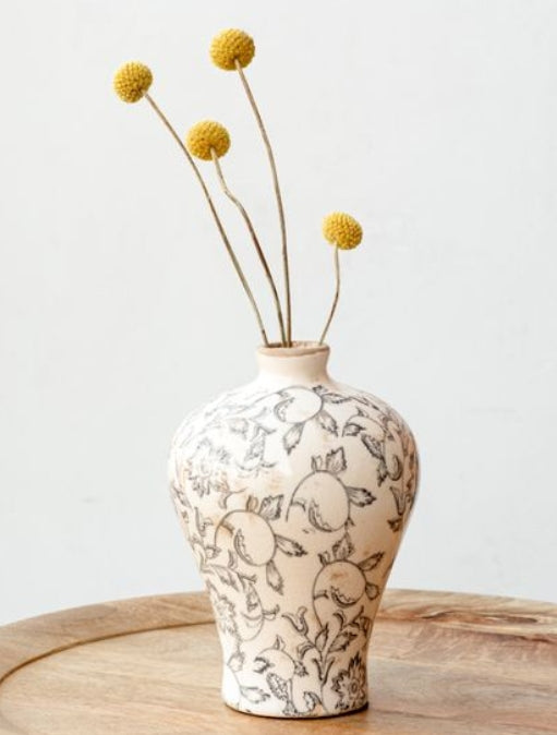 Heirloom Plum Vase, Feathered Farmhouse