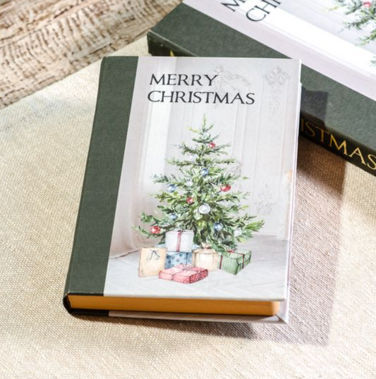 Christmas Tree Notebook, Feathered Farmhouse