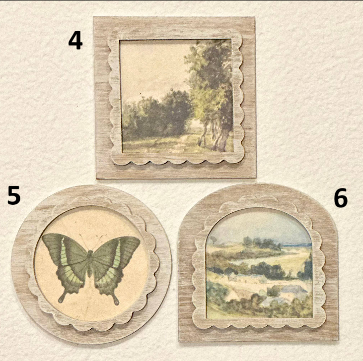 Moody Vintage Magnets, Feathered Farmhouse