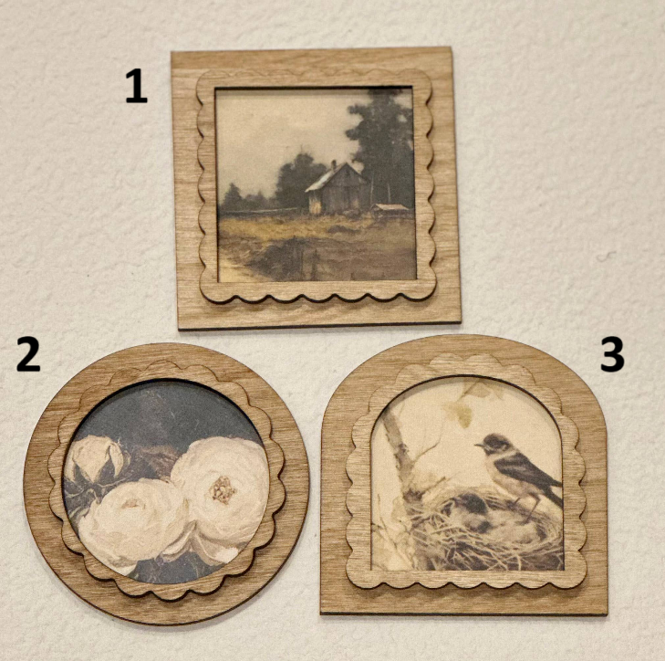 Moody Vintage Magnet, Feathered Farmhouse