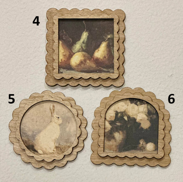 Moody Vintage Magnet, Feathered Farmhouse