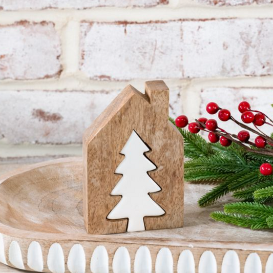 Wood House + Tree