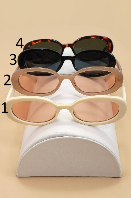 Retro Acetate Frame Sunglasses, Feathered Farmhouse