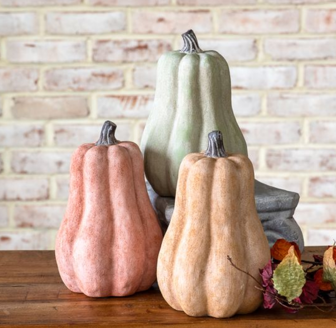 Fall Ceramic Gourds