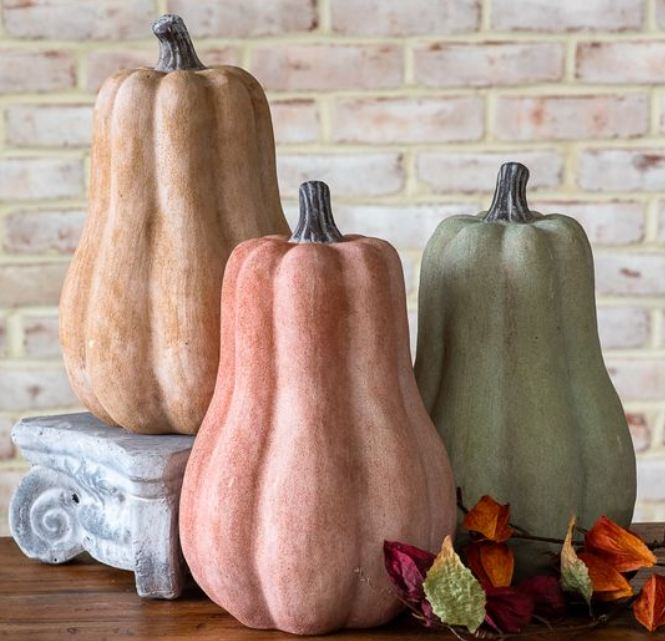 Fall Ceramic Gourds