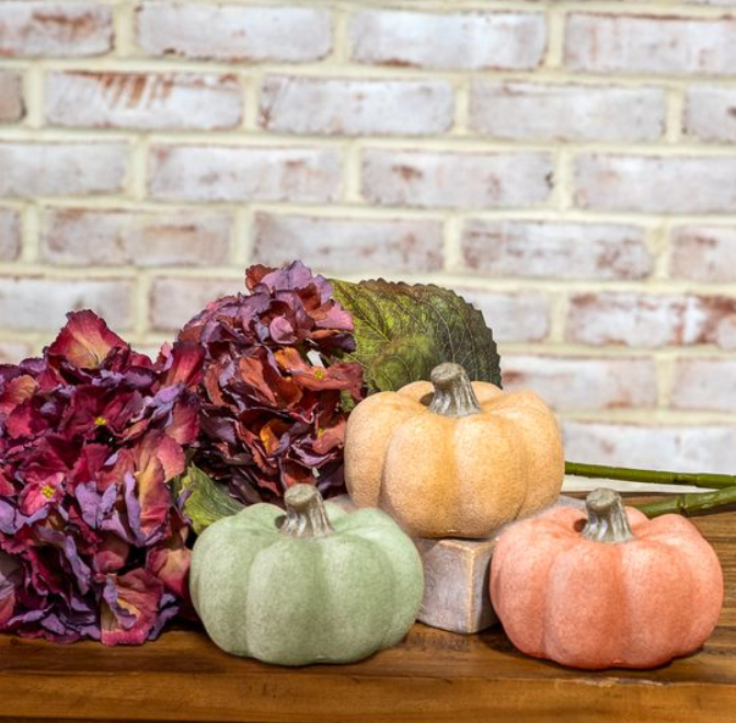Fall Ceramic Pumpkin