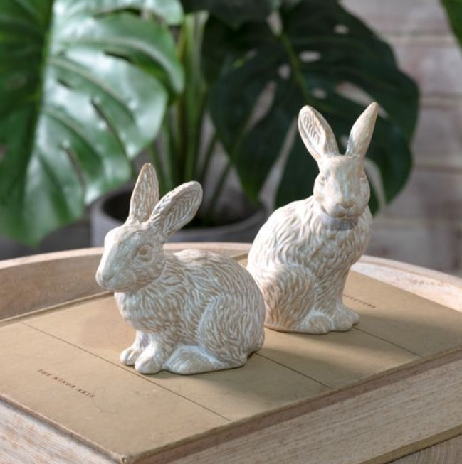 Ceramic Bunnies, The Feathered Farmhouse