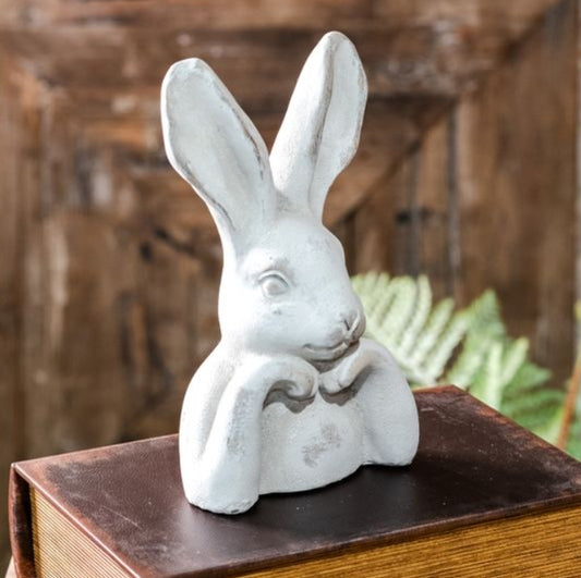 White Peter Rabbit Decor, The Feathered Farmhouse