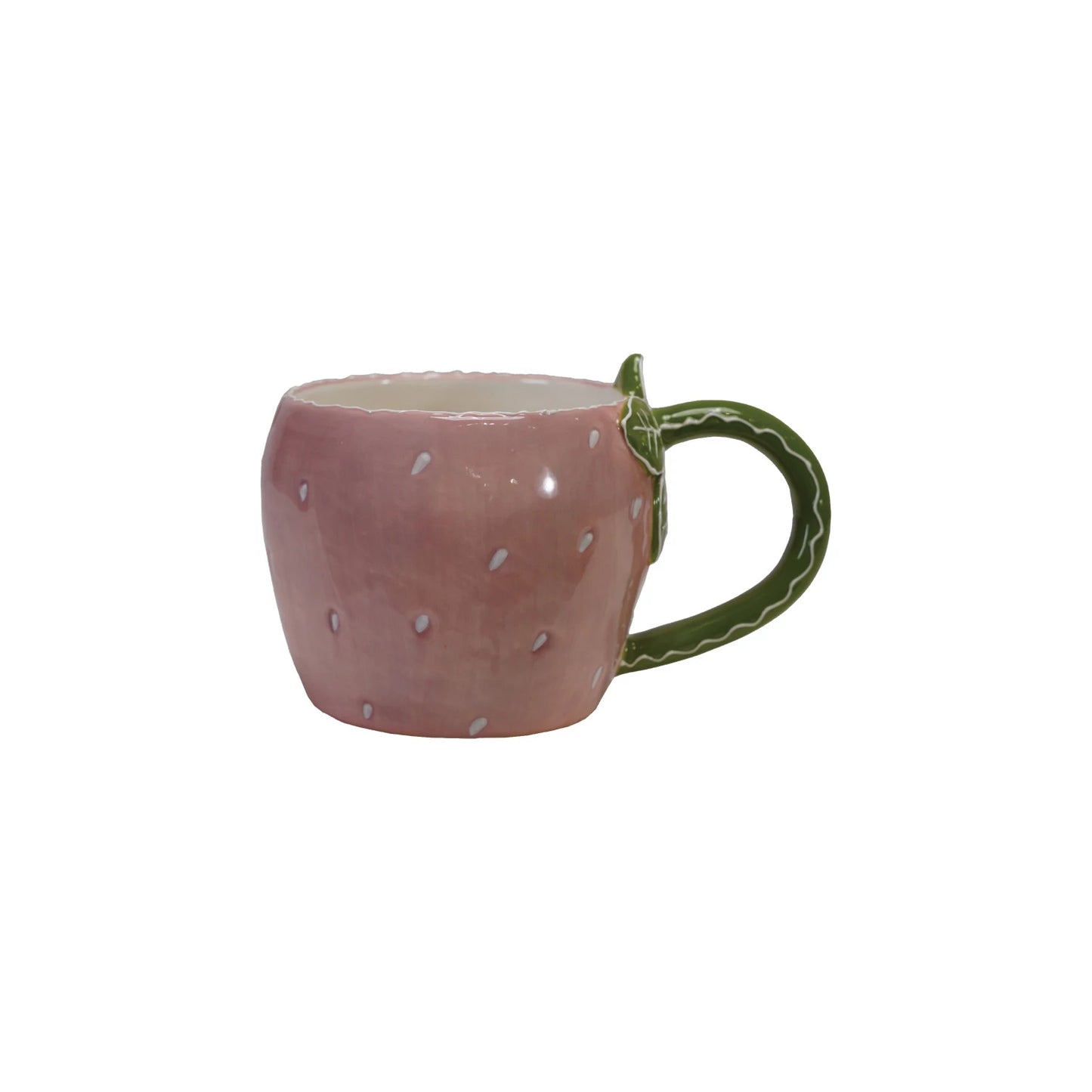 Strawberry Mug, Feathered Farmhouse