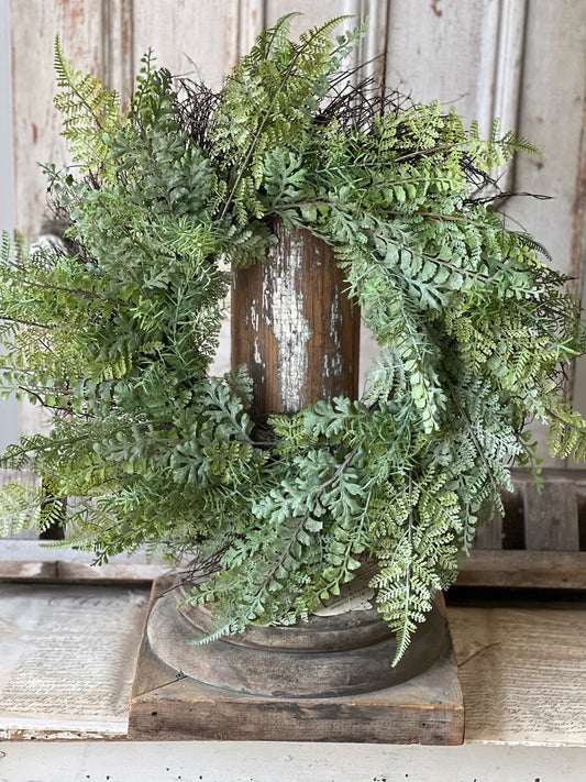 Understory Fern Wreath, Feathered Farmhouse