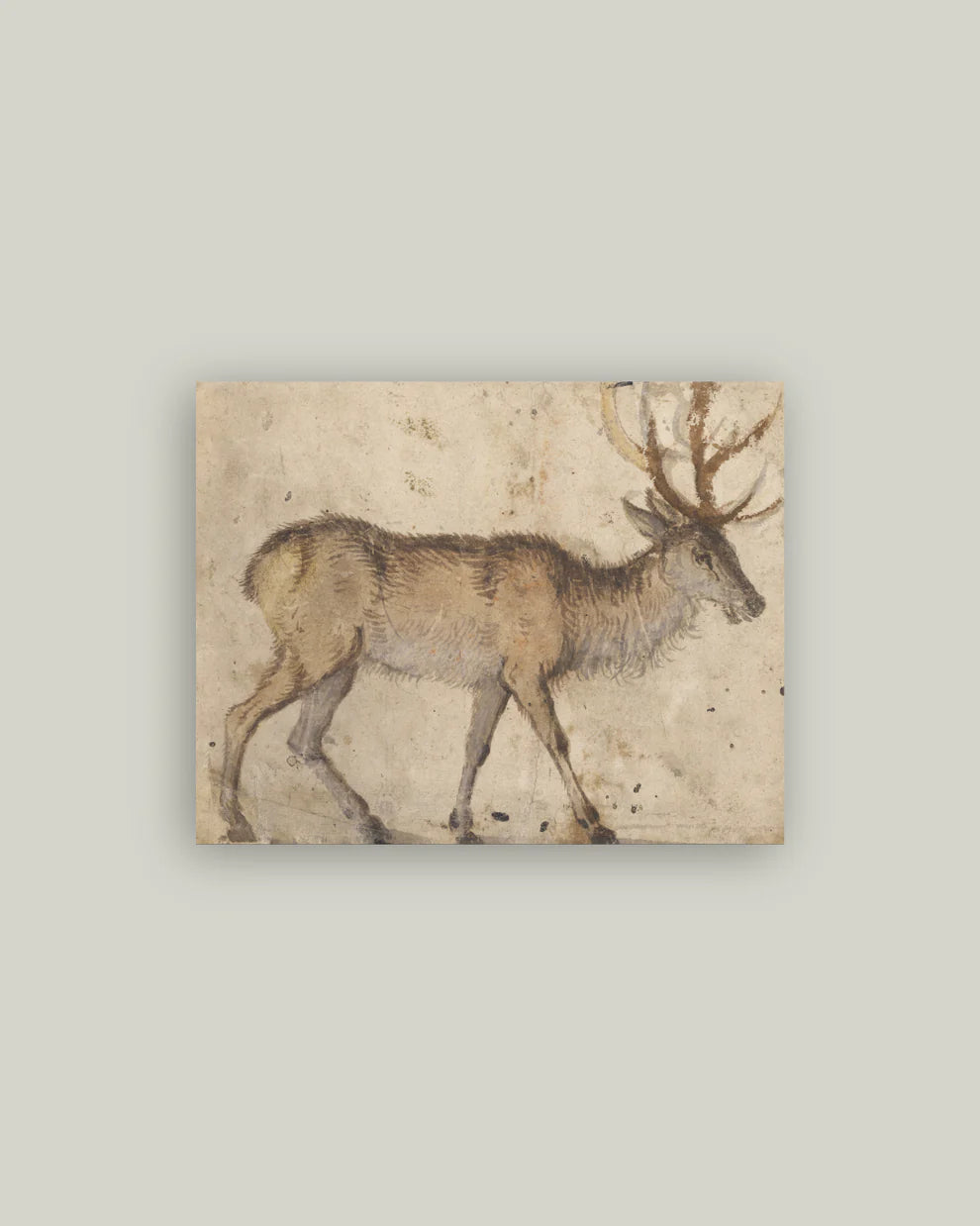 Vintage Reindeer Artist Board, The Feathered Farmhouse