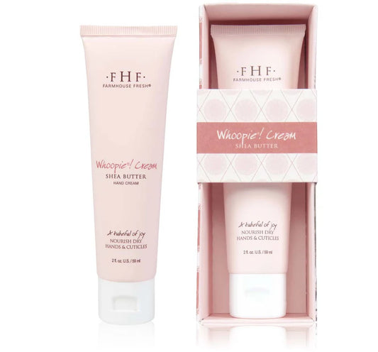 Whoopie®! Cream Shea Butter Hand Cream, Feathered Farmhouse