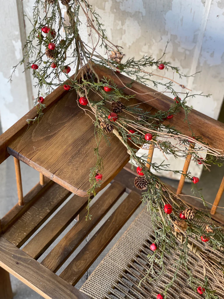 Balsam Bell Garland, The Feathered Farmhouse