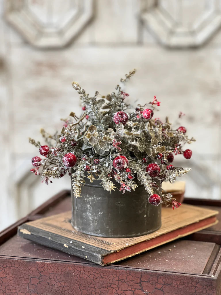 Icy Cashel Berry Orb, Feathered Farmhouse