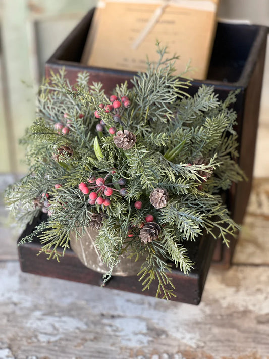 Siberian Cypress Orb, The Feathered Farmhouse