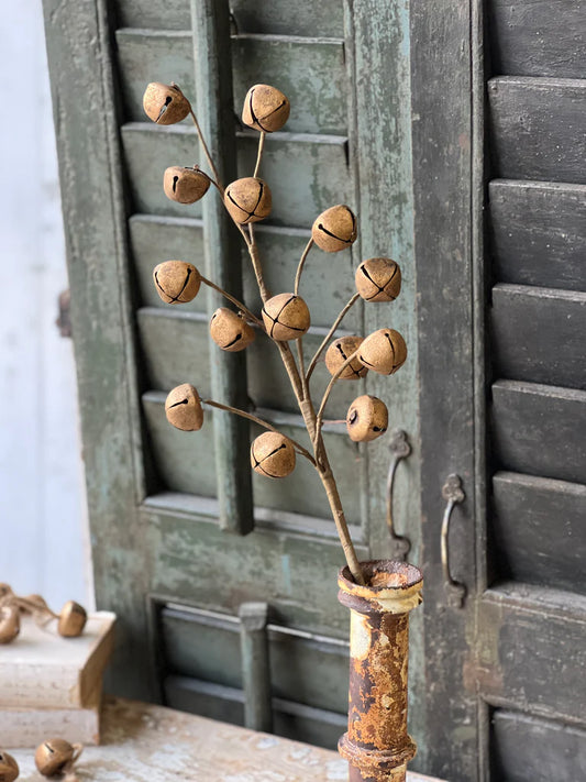 Gold Song Bell Spray, Feathered Farmhouse