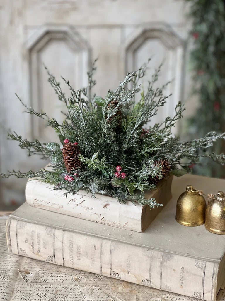 Holly Hill Cedar Orb, Feathered Farmhouse