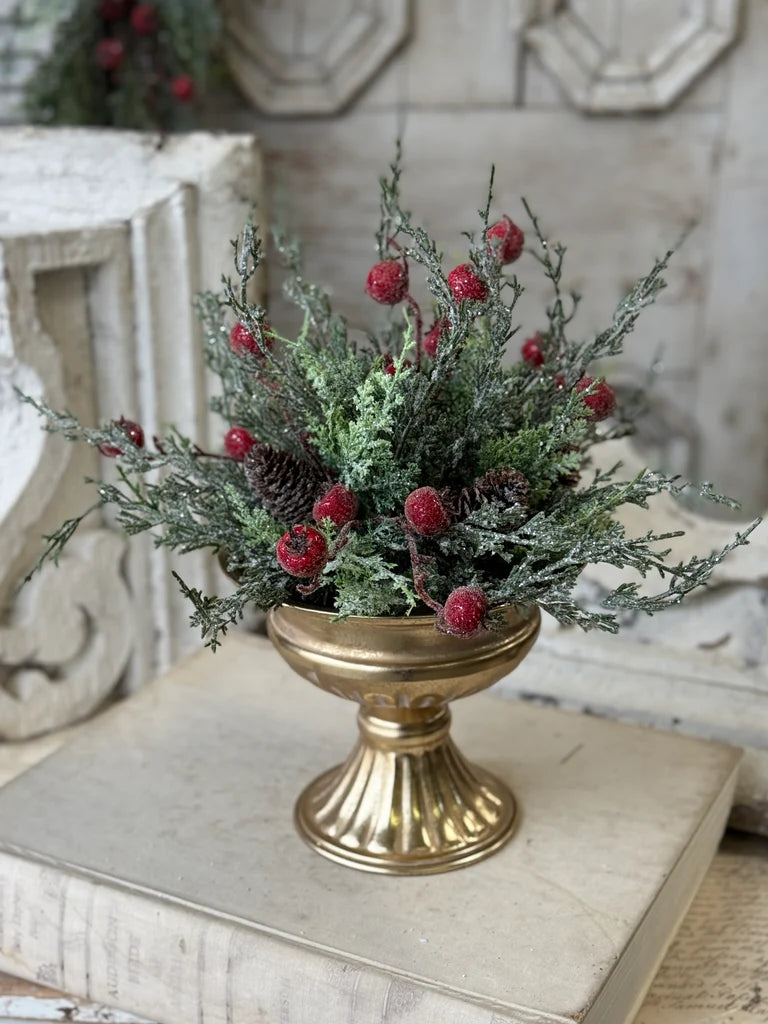 Shining Balsam Berry Orb, Feathered Farmhouse