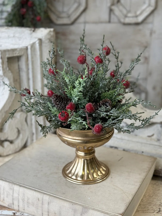 Shining Balsam Berry Orb, Feathered Farmhouse