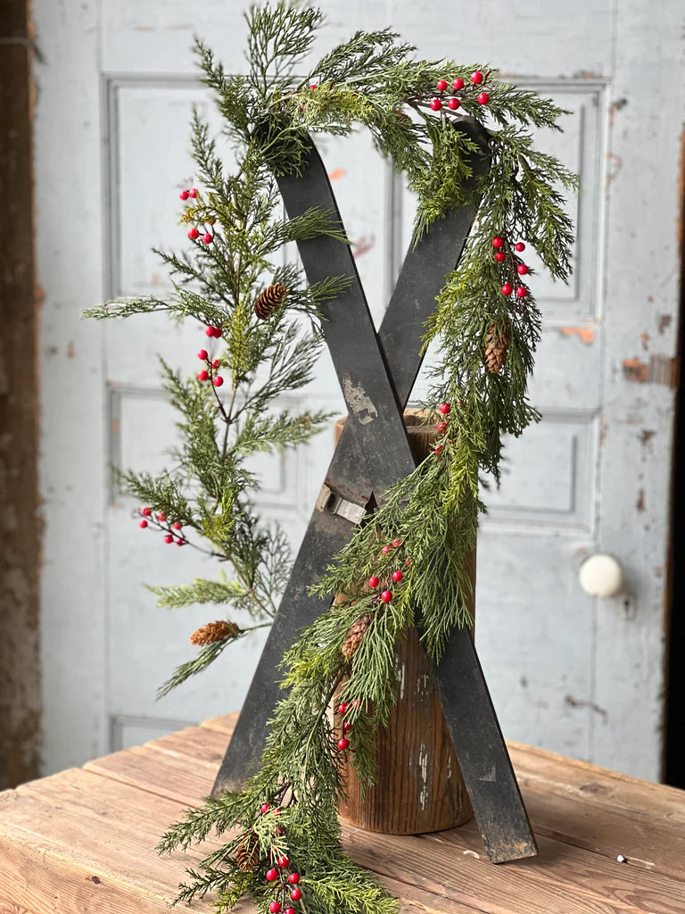 Alpine + Berries Garland, The Feathered Farmhouse