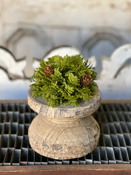 Leyland Cypress Orb, Feathered Farmhouse