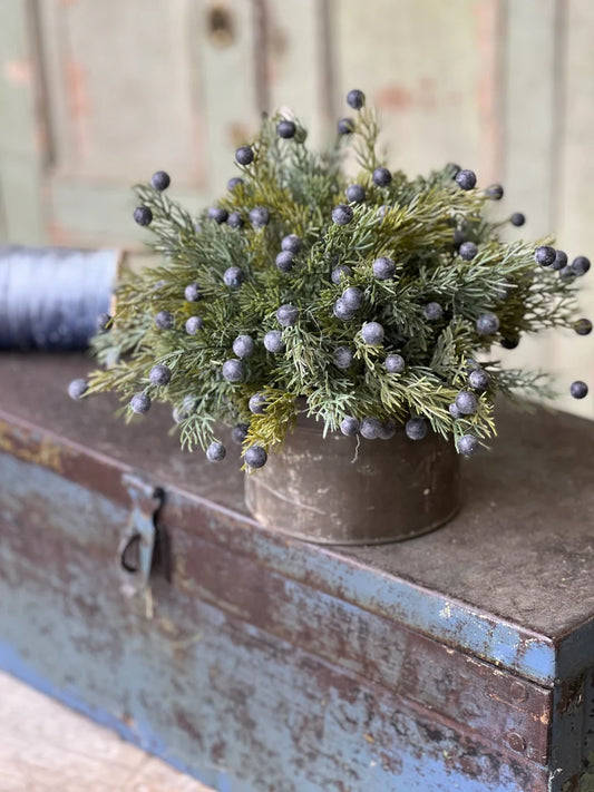 Midnight Juniper Orb, Feathered Farmhouse