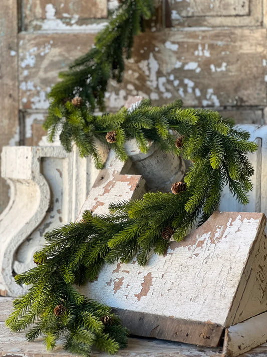 Angel Pine Garland, The Feathered Farmhouse