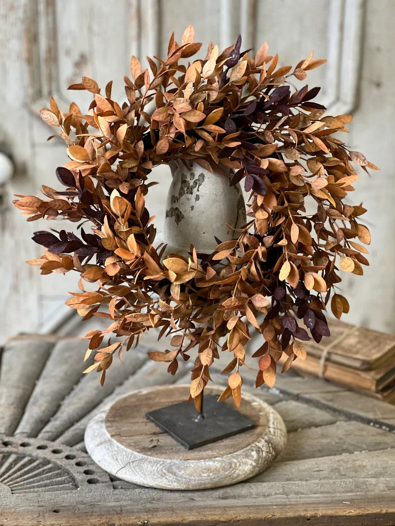 Ombre Woods Candle Ring, Feathered Farmhouse