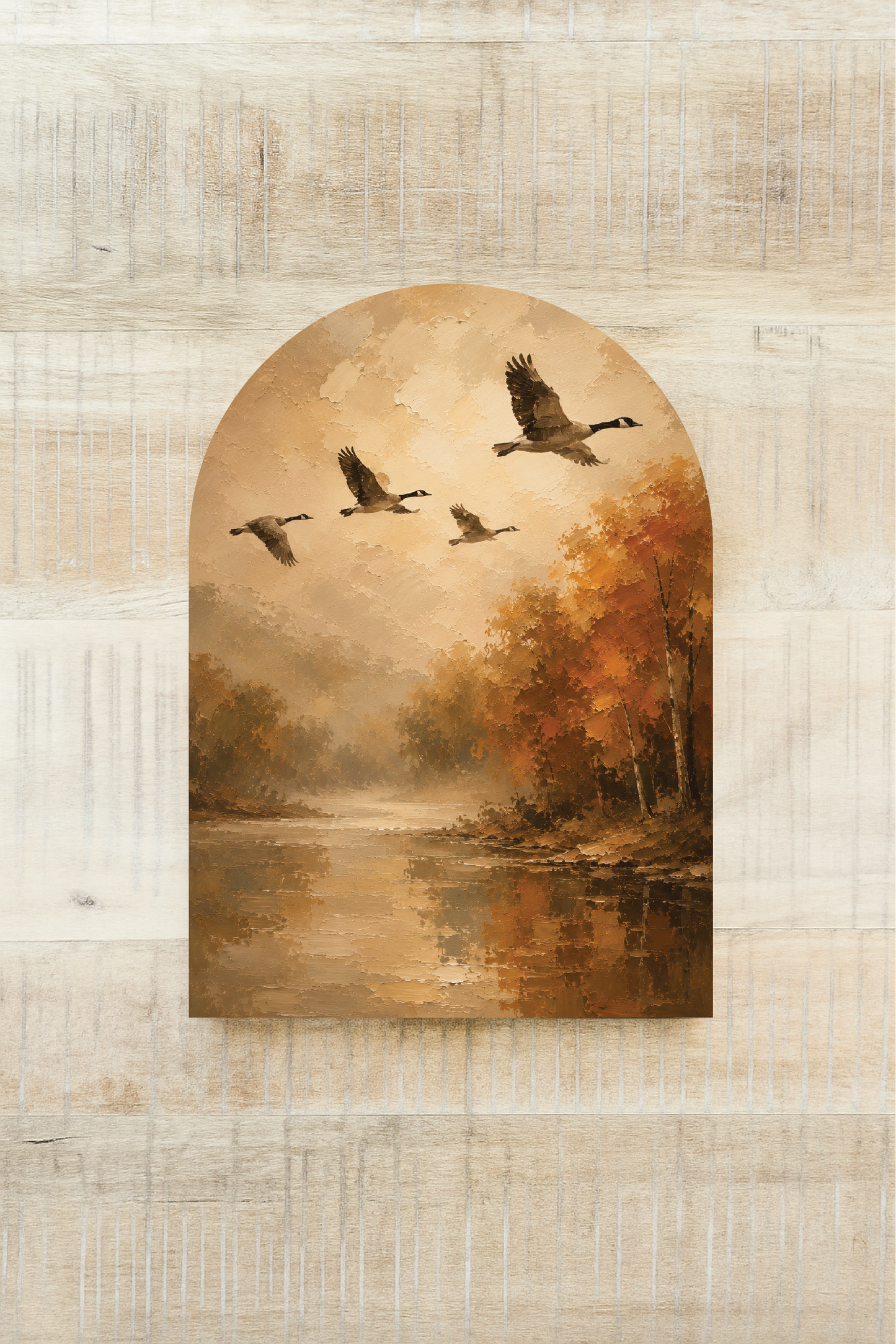 Fall Geese Arch, Feathered Farmhouse