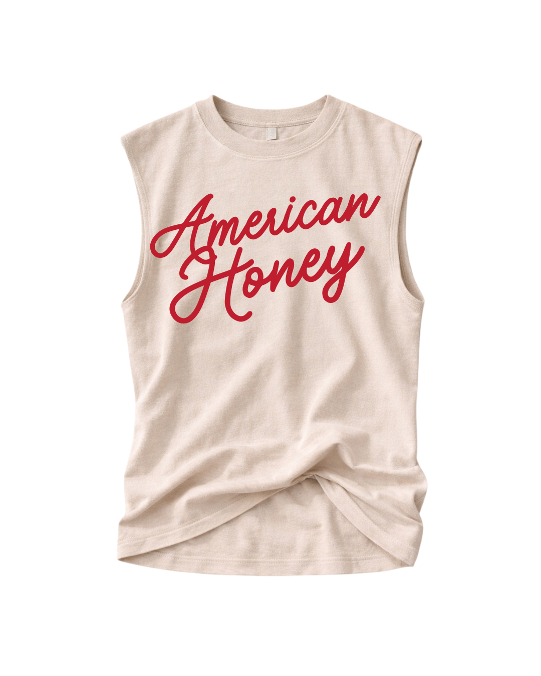 American Honey Muscle Tank, Feathered Farmhouse