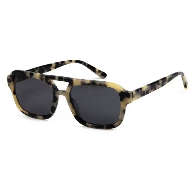 Oversized Frame Sunglasses, Feathered Farmhouse