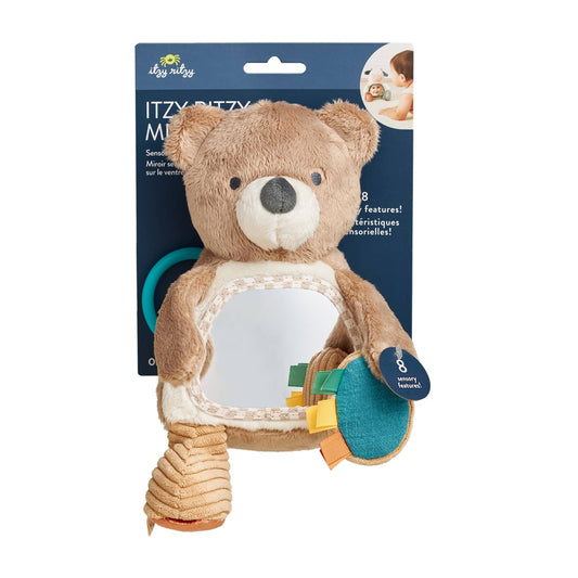 Theo The Bear Itzy Bitzy Mirror™, Feathered Farmhouse