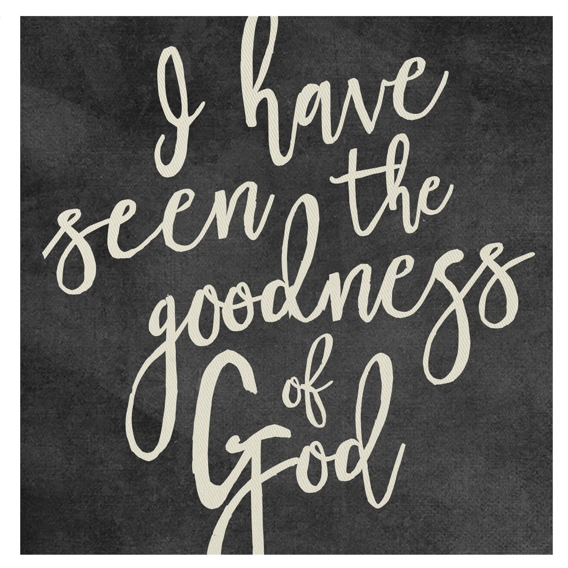 Goodness Of God Mini Canvas, Feathered Farmhouse