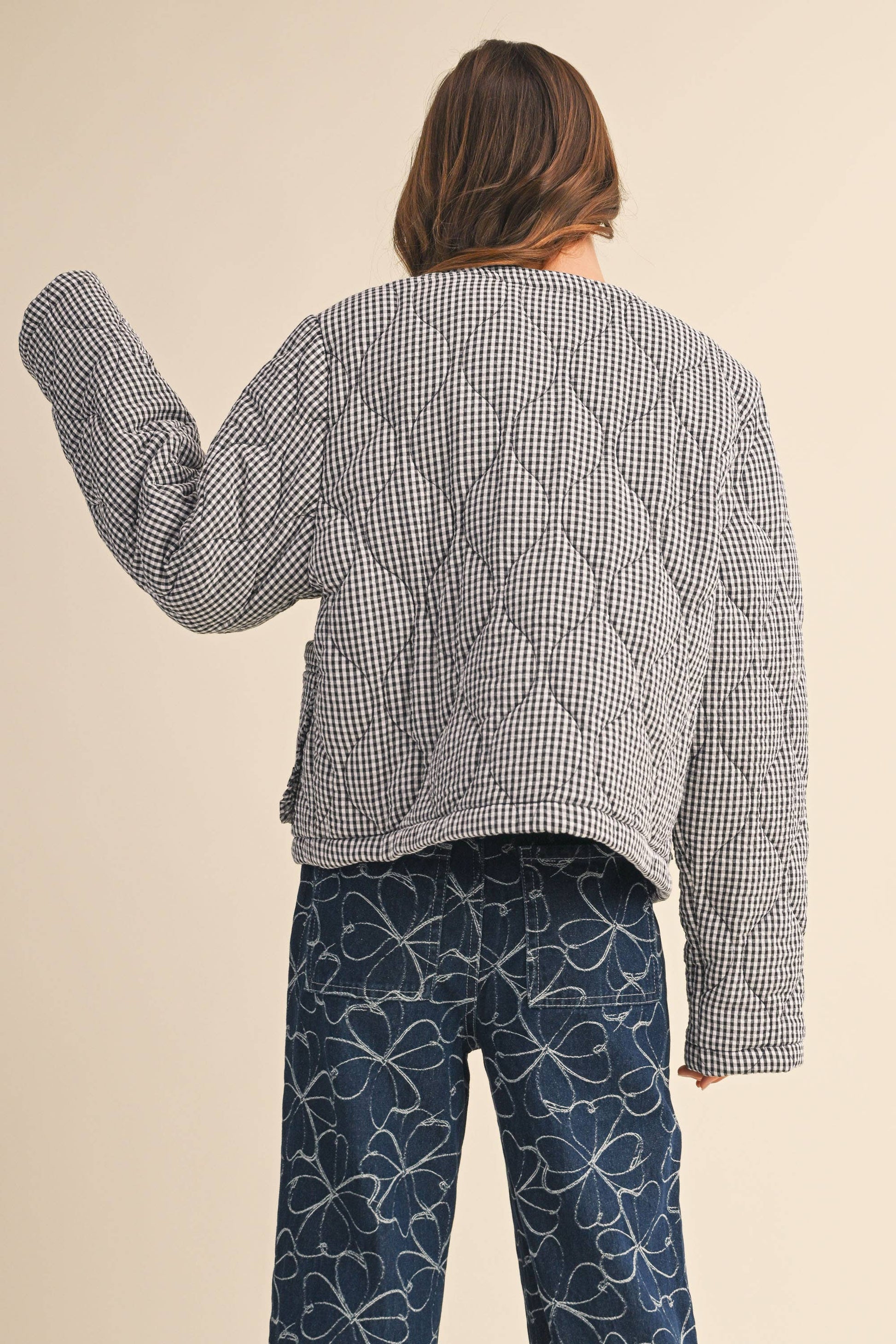 Plaid Padder Jumper, Feathered Farmhouse