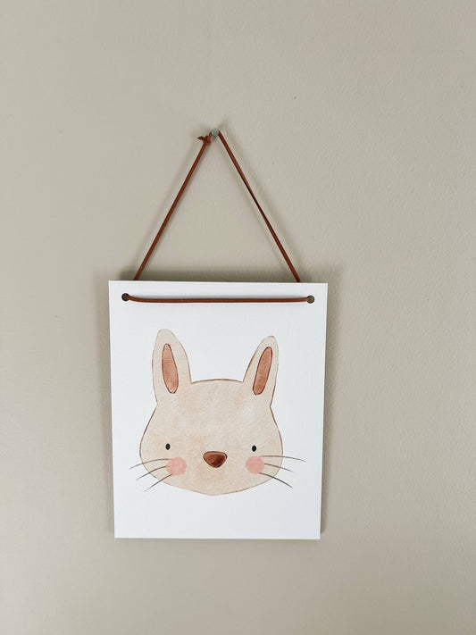 Cat Hanging Wall Art, Feathered Farmhouse