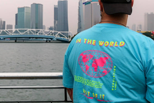 In the World, Not of it Graphic Summer Tshirt