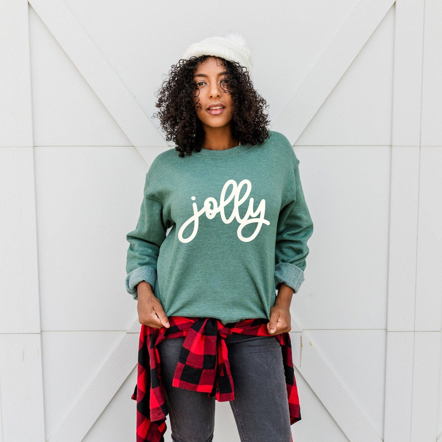 Green Jolly Sweatshirt